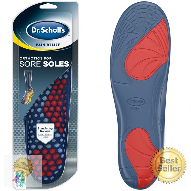 dr scholl's sore soles pain relief orthotics