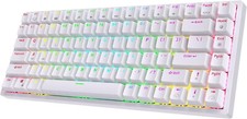 RK ROYAL KLUDGE RK87 Wireless Mechanical Keyboard Brown Switches New Open Box