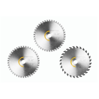 Festool Kreissägeblatt-Set KSB-SORT/3 W 168 x 1,8 mm für Tauchsägen 578566
