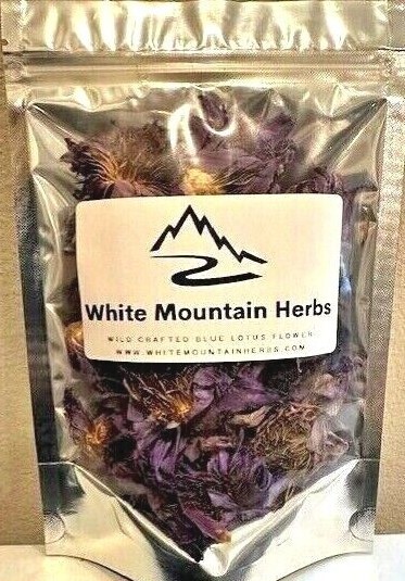 Blue Lotus Flower Wild Crafted Dried ~ Freshly Packed USA Free