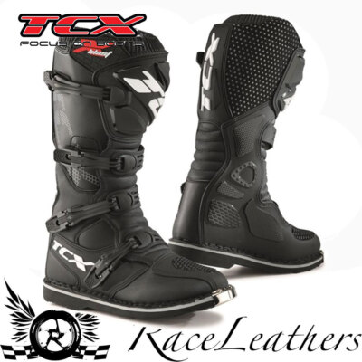 NEU TCX X-BLAST SCHWARZ ENDURO OFFROAD MX MOTOCROSS MOTORRAD DIRTBIKE MX STIEFEL