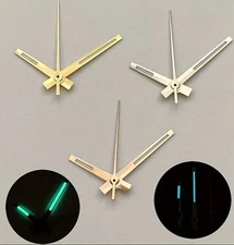 1 Set Luminous Watch Hands Silver Gold Rose For NH35 NH36 ETA2824/2836