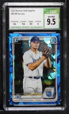 2020 Bowman Chrome Draft Sapphire Edition Asa Lacy #BD-88 CSG 9.5 Gem Mint 03e4