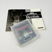 Devilish Sega Game Gear getestet & funktionsfähig Retro Gaming Cartridge & Handbuch