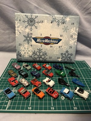 Micro Machines, Adventskalender 2025, Galoob, 24x Autos