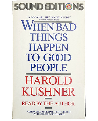 1987 When Bad Things Happen To Good People Audio Book Kushner Cassette Tape G1