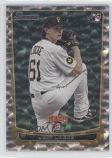 2012 Bowman Silver Ice Jeff Locke #204 0b3