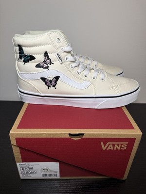 VANS Filmore Hi Embroidered Butterfly Mars Hi-Top Sneakers Women s Size 8.5