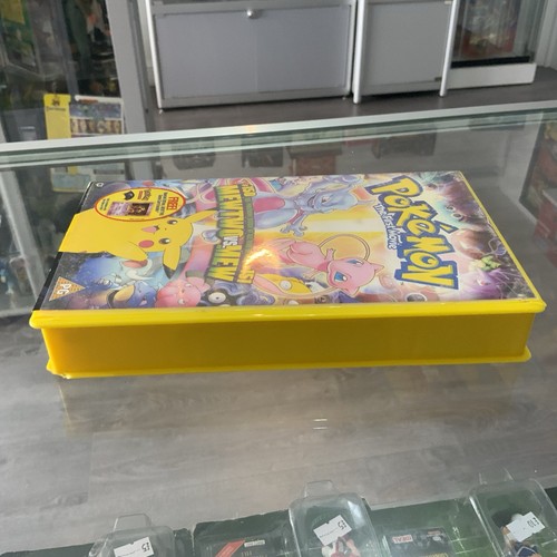 Vintage Pokemon The First Movie PAL VHS Video Mewtwo Promo Card New Sealed Retro - Imagen 8 de 8