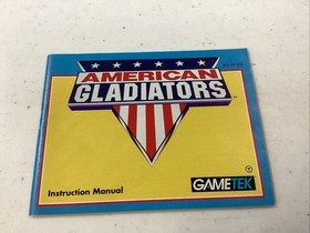 American Gladiators (NES, 1993) CIB Manual Tested