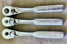 Lot of 3 Vintage Craftsman 3/8 Drive Ratchets...