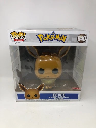 Funko POP! Games Pokemon Eevee Supersized 10'' #540 Target Exclusive DAMAGED