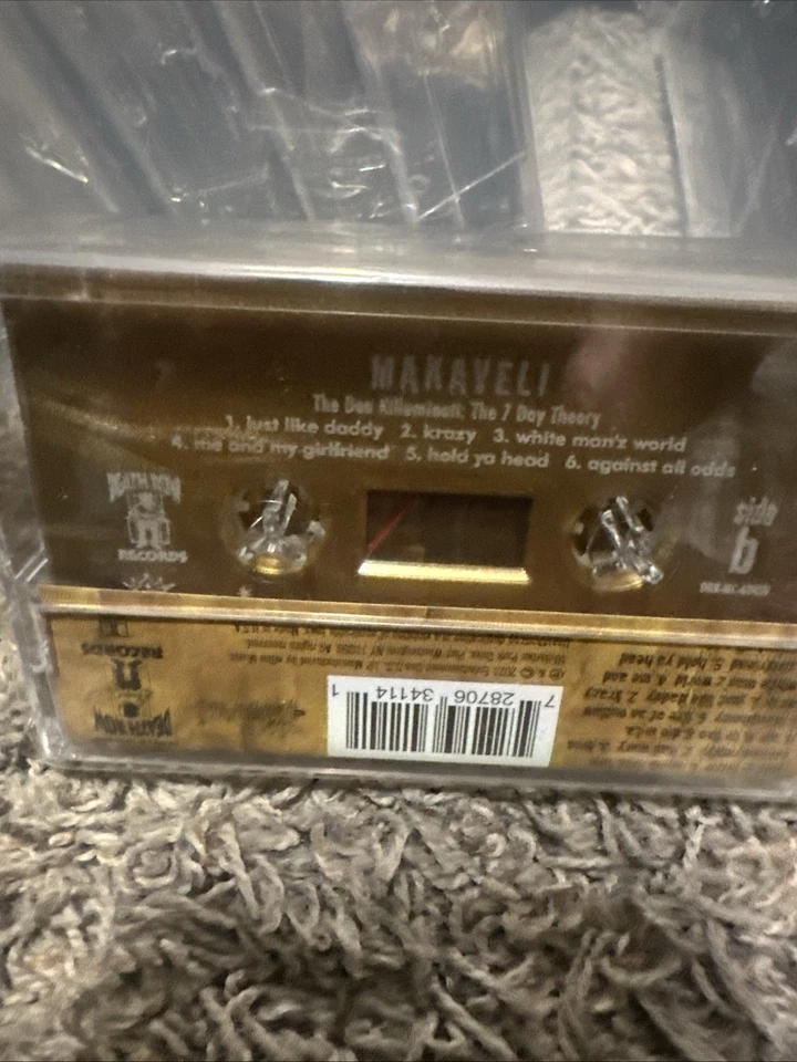 2Pac Makaveli The Don Killuminati (The 7 Day Theory) Gold Tape Edition Rare! - Image 4 of 4