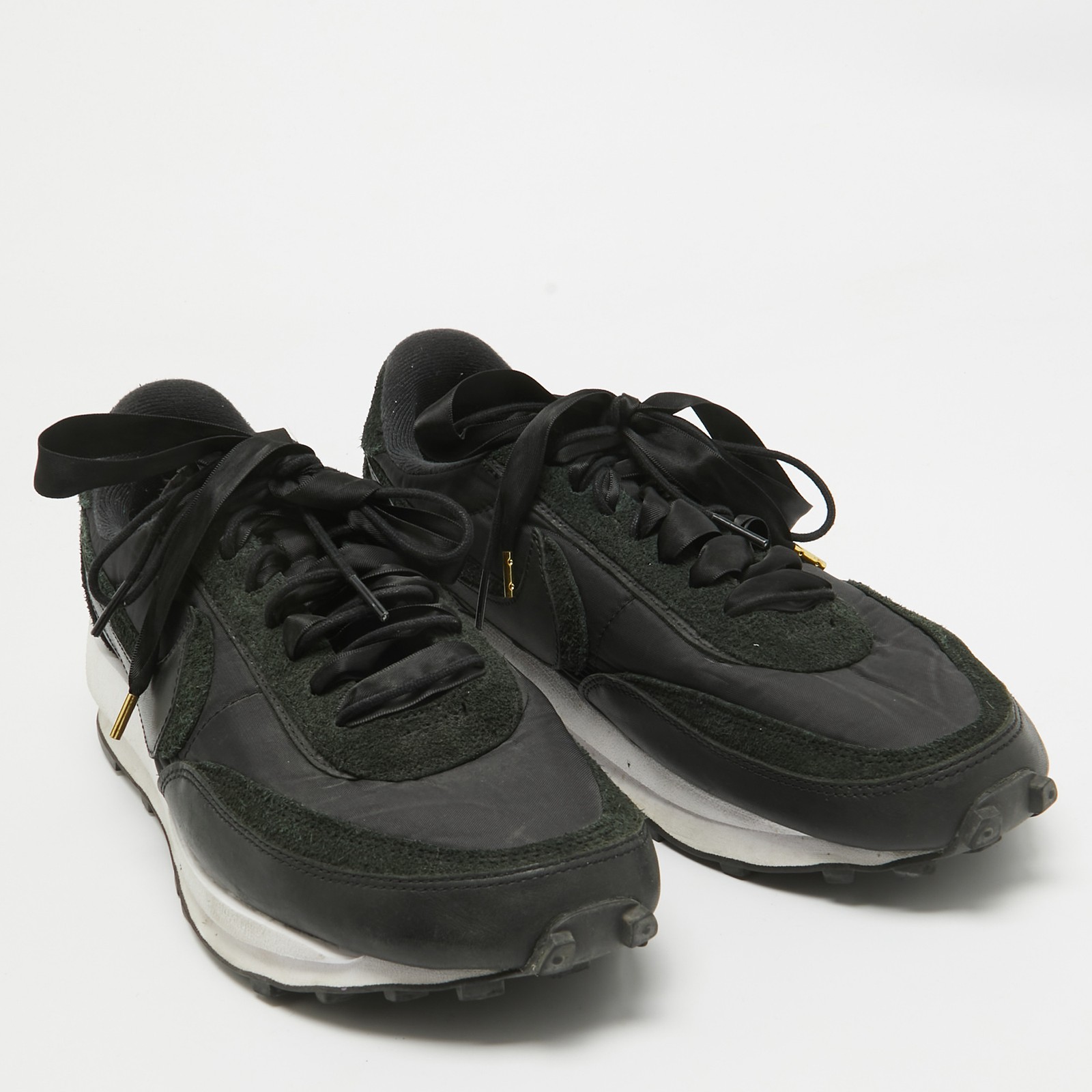 SACAI X NIKE Sneakers Nike x Sacai nere grigie scamosciate e nylon LD waffle taglia 46