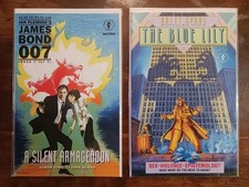 2 Comics - James Bond 007 #1  / Rusty Spade The Blue Lily #1 Dark Horse Comics