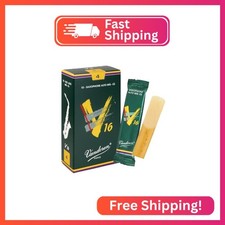 Vandoren SR704 Alto Sax V16 Reeds Strength 4; Box of 10
