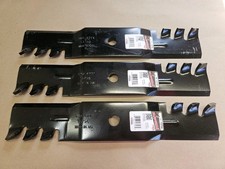 3 Mulching Blades 48" for John Deere M115495 MADE IN USA LX178 LX188 325 335