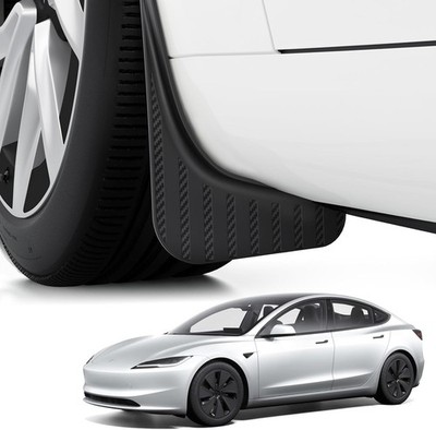 4 Pack Truck Mud Flaps for Tesla Model 3 2024-2026 Splash Guards