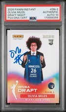 2026 Panini Instant WNBA #DN-2 Olivia Miles Signed Draft Rookie PSA AUTO 10 RC