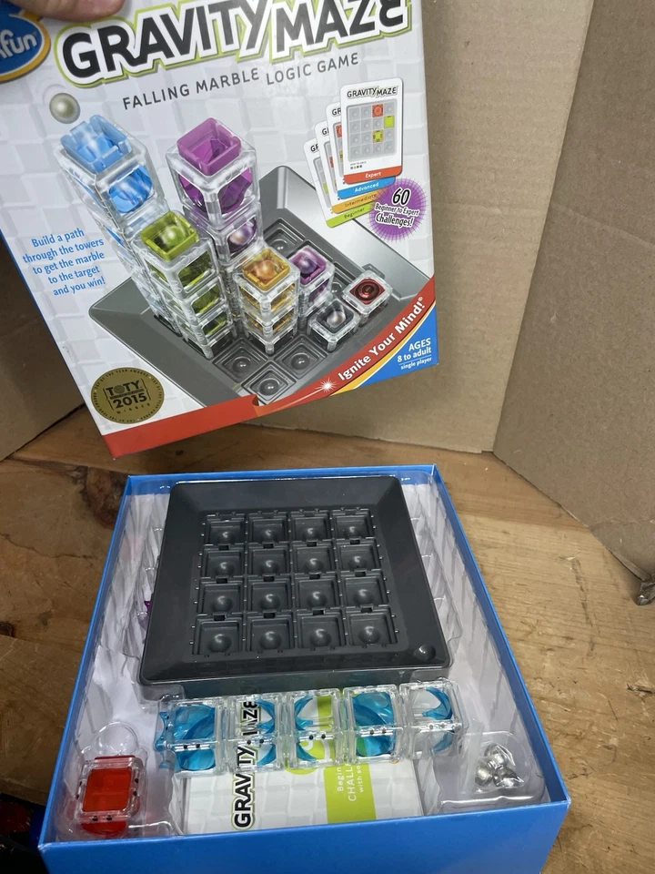 Gravity Maze Falling Marble Logic Game Thinkfun - Image 4 of 4