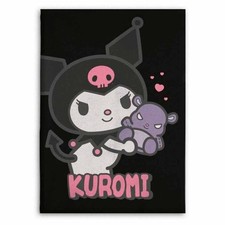 Hello Kitty Kuromi Kocyk flanelowy 110x150cm