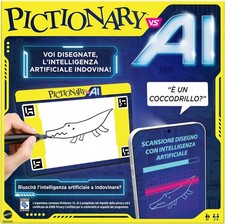 PICTIONARY vs AI Gioco in ITALIANO Disegna e l'Intelligenza Artificiale indovina