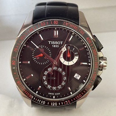 TISSOT 1853 T-Sport VELOCI-T, Red/Black Sports Mens Watch T024.417A 
