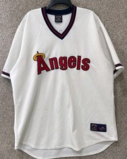 Majestic Cooperstown MLB Mens Size 3XL California Angels Troy Glaus Jersey USA