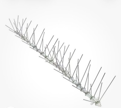 BIRD-X STS-100 Bird Repellent Spikes, 100ft Total.  (50) 24  Pcs.