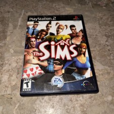The Sims PS2 PlayStation 2 Black Label CIB TESTED/WORKING W/ Manual 