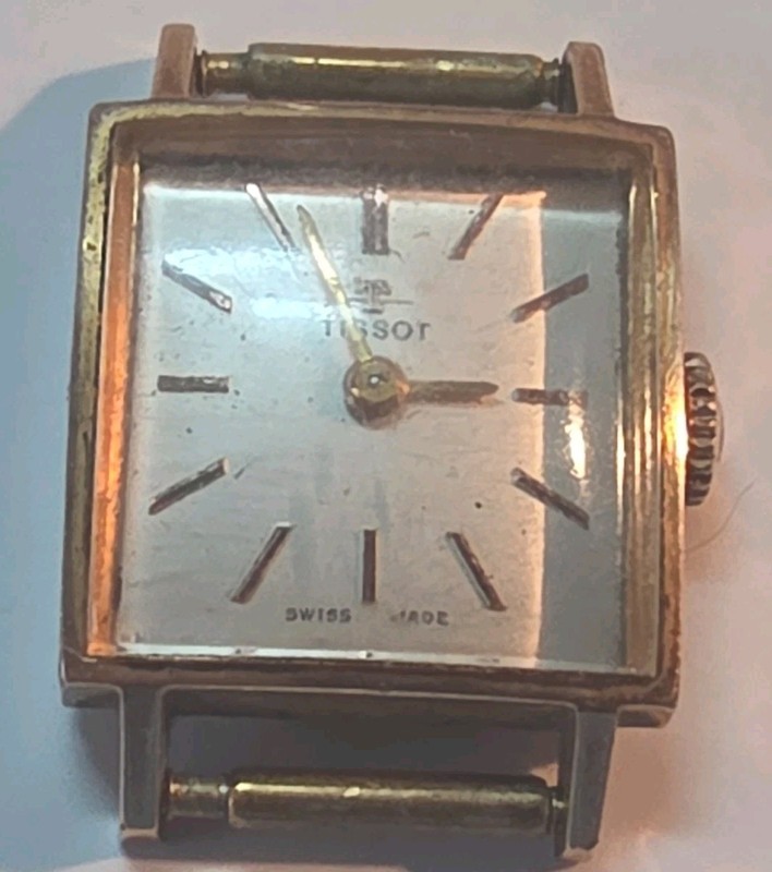 VINTAGE WOMEN'S TISSOT 5934049 WATCH HEAD NEEDS SERVICE 
