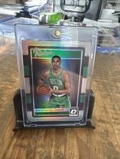 2017-18 Panini Donruss Optic Jayson Tatum The Rookies Silver Prizm RC SSP