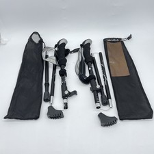 COVACURE Wanderstöcke Nordic Walking Stöcke - 100-120 cm Faltbar, Verstellbar, T