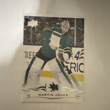Upper Deck 2018-19 Series 1 Martin Jones San Jose Sharks #151 Hockey Card