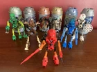 Lego Bionicle TOA MATA  Complete Set Canisters Instructions 4/6 Posters no rock