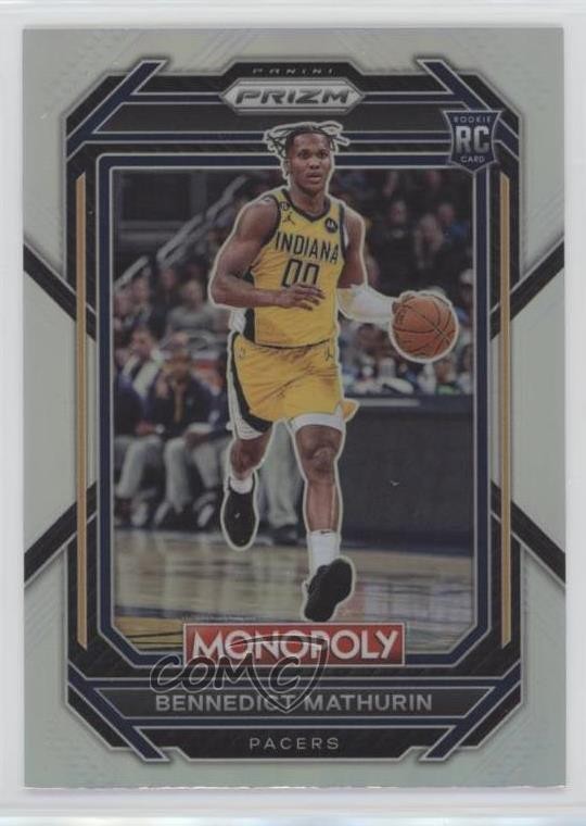 2022-23 Panini Prizm Monopoly Silver Prizm Bennedict Mathurin #36 1ij1