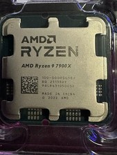 AMD Ryzen 9 7900x Processor 4.7 GHz, 5.6 GHz boost, Zen4/AM5, 12-core 24-thread