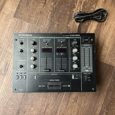 Pioneer DJM-300 2-Channel DJ Mixer For Parts. Powers On Made In JAPAN Untested