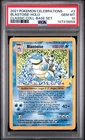 Pokémon Blastoise 2/102 Celebrations Classic Collection Holo PSA 10
