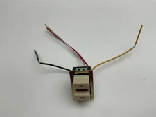 General Electric GE RFS-8 Remote Control Switch Ivory w/red pilot light Bulb