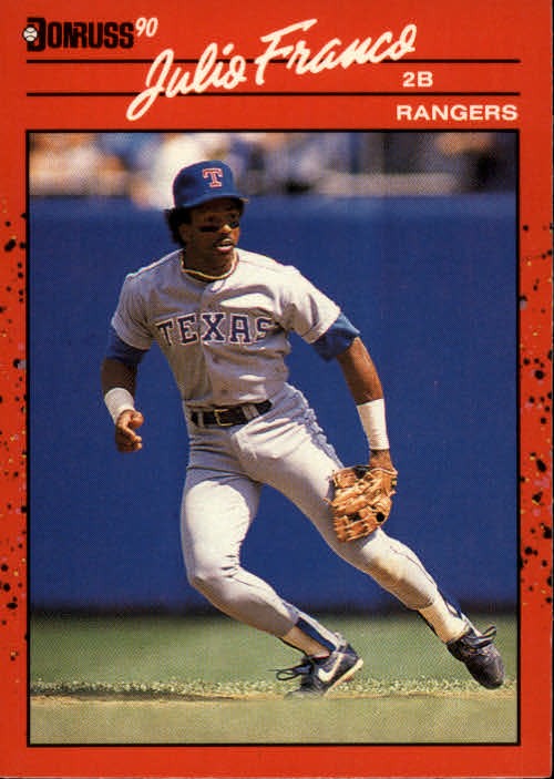 1990 Donruss #142 Julio Franco - BB