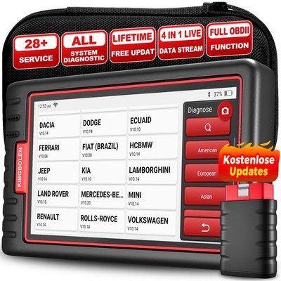KINGBOLEN S6 BT AD600S OBD2 Diagnosegerät Profi Scanner KFZ Fehlerauslesegerät 