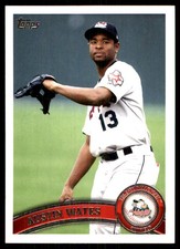 Austin Wates 2011 Topps Pro Debut #84 MLB READ FREE SHIPPING AutographDen