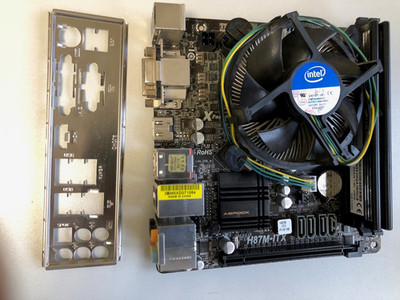 Mainboard SO-1150  H87M-ITX Asrock inkl. Intel i5-4440 CPU und 8GB Ram
