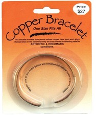 Pure Copper NEW Cuff Bracelet Bangle NON Magnetic Arthtritis Therapy Men  Women