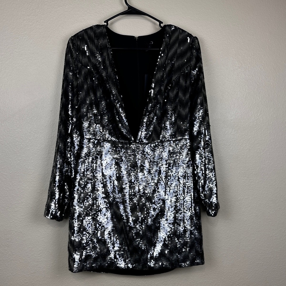 NWT NBD Blane Sequin Mini Dress Size Small Party  View 3