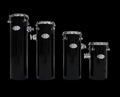 Chaos Metal Forge Alu Beat Cannon Toms -6×12  - 6×15  - 6×18  - 6×21  Black