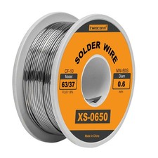 63/37 Solder Wire, high Purity no-wash tin-Lead Rosin cored Wire with 1.8% Fl...