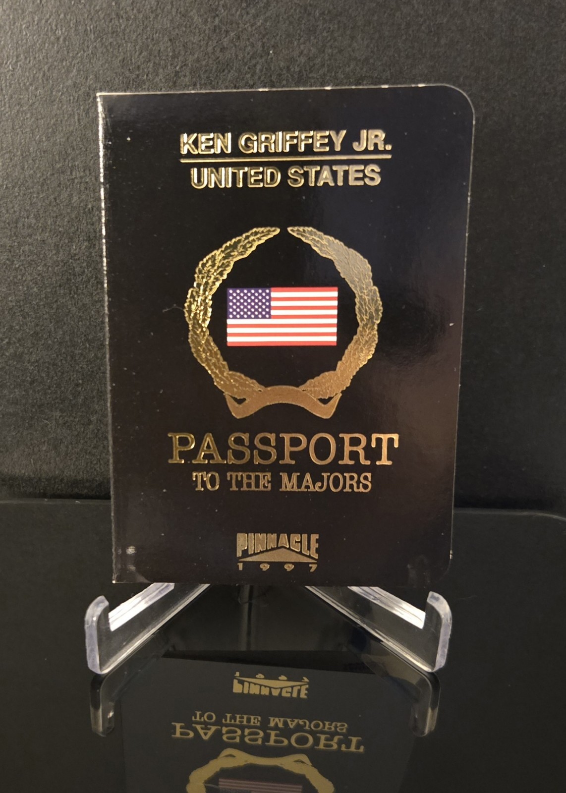 KEN GRIFFEY JR. 🔥 1997 Pinnacle Passport To The Majors Rare