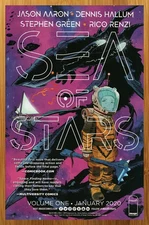 2020 Image Comics Sea of Stars Print Ad/Poster Sci-Fi Jason Aaron Promo Pop Art